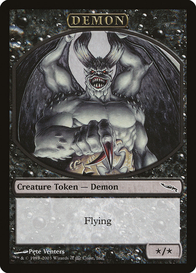 Demon Token [Magic Player Rewards 2003] - Magic: The Gathering - Card Brawlers | Quebec | Canada |