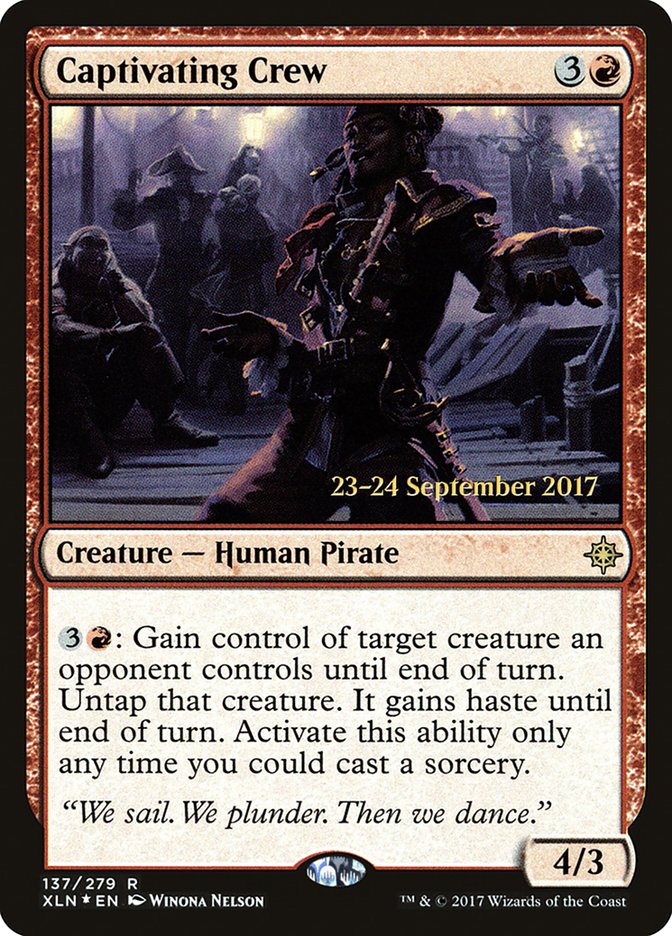 Captivating Crew [Ixalan Prerelease Promos] - Magic: The Gathering - Card Brawlers | Quebec | Canada |