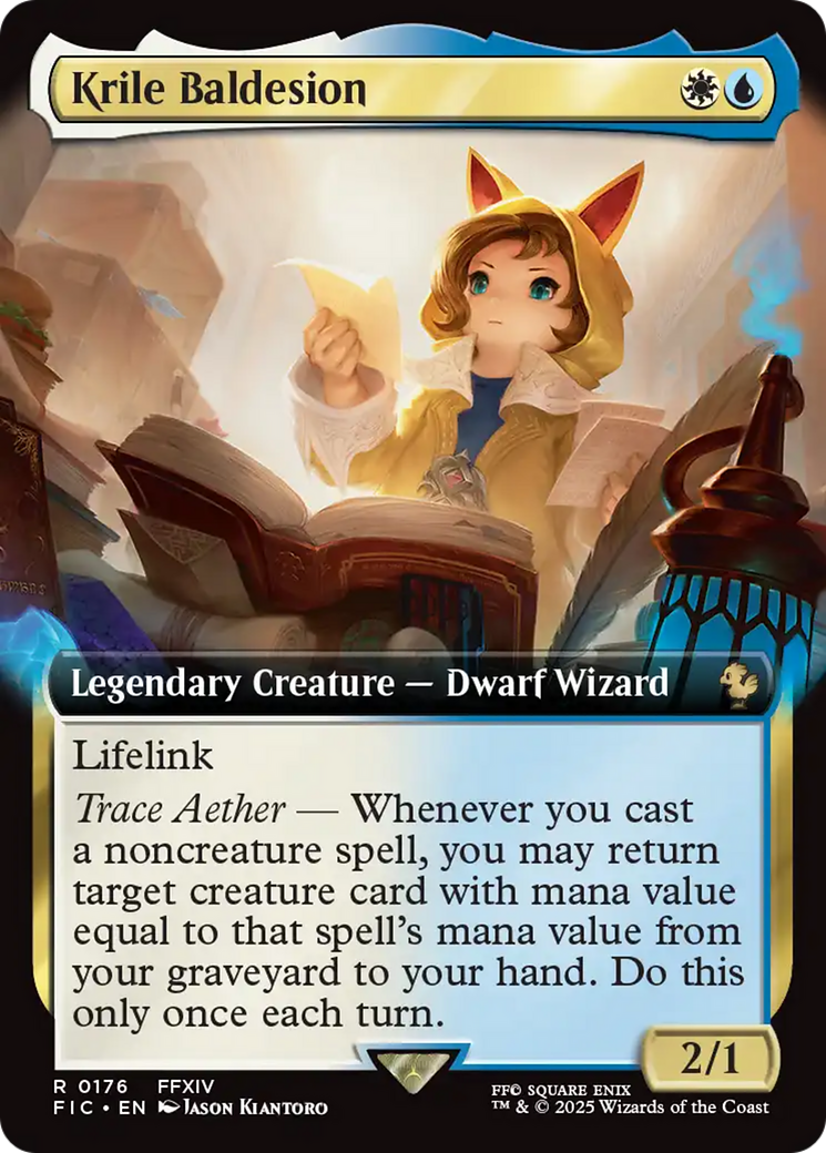 Krile Baldesion (Extended Art) [FINAL FANTASY Commander] - Magic: The Gathering - Card Brawlers | Quebec | Canada |