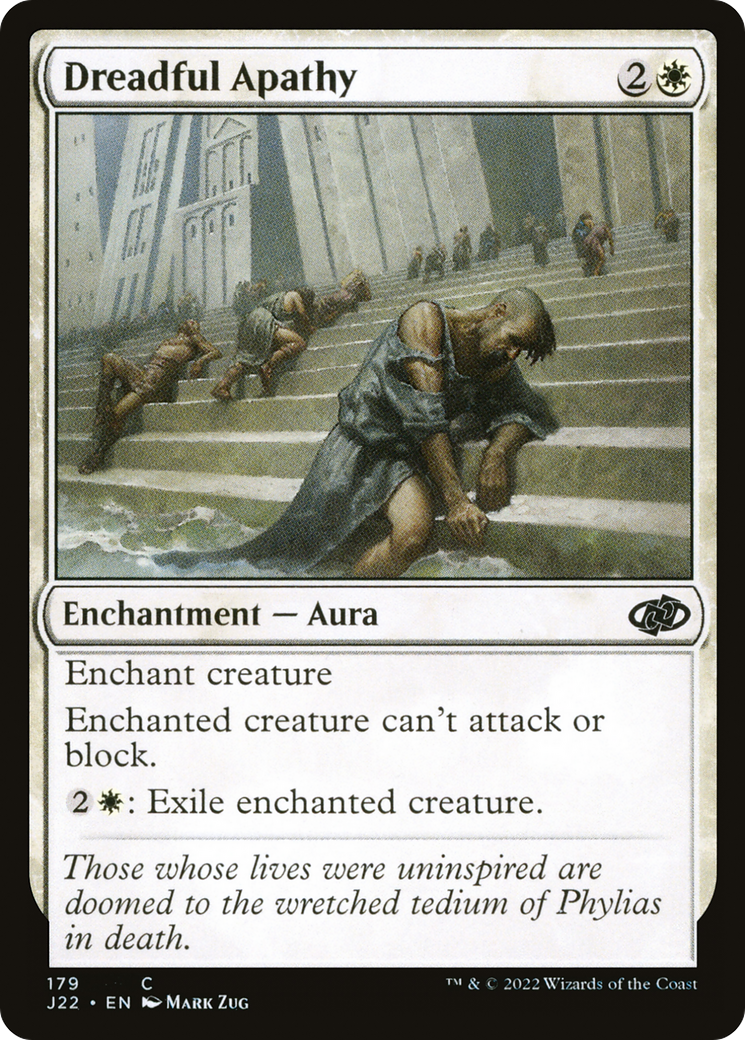 Dreadful Apathy [Jumpstart 2022] - Magic: The Gathering - Card Brawlers | Quebec | Canada |