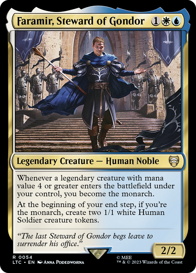 Faramir, Steward of Gondor [The Lord of the Rings: Tales of Middle-Earth Commander] - Magic: The Gathering - Card Brawlers | Quebec | Canada |