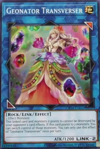 Geonator Transverser [OP16-EN010] Super Rare - Yu-Gi-Oh! - Card Brawlers | Quebec | Canada |