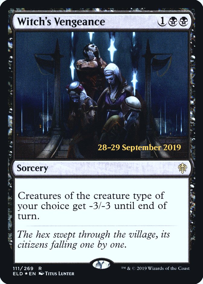 Witch's Vengeance [Throne of Eldraine Prerelease Promos] - Magic: The Gathering - Card Brawlers | Quebec | Canada |