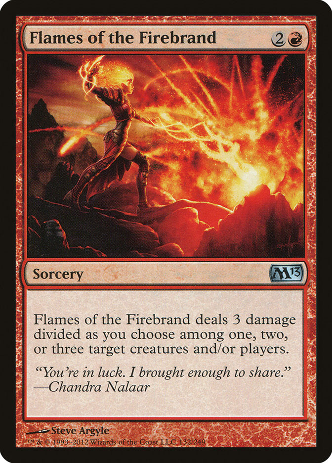 Flames of the Firebrand [Magic 2013] - Magic: The Gathering - Card Brawlers | Quebec | Canada |