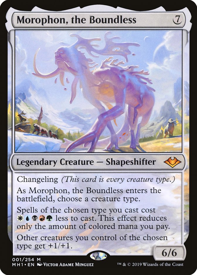 Morophon, the Boundless [Modern Horizons] - Magic: The Gathering - Card Brawlers | Quebec | Canada |