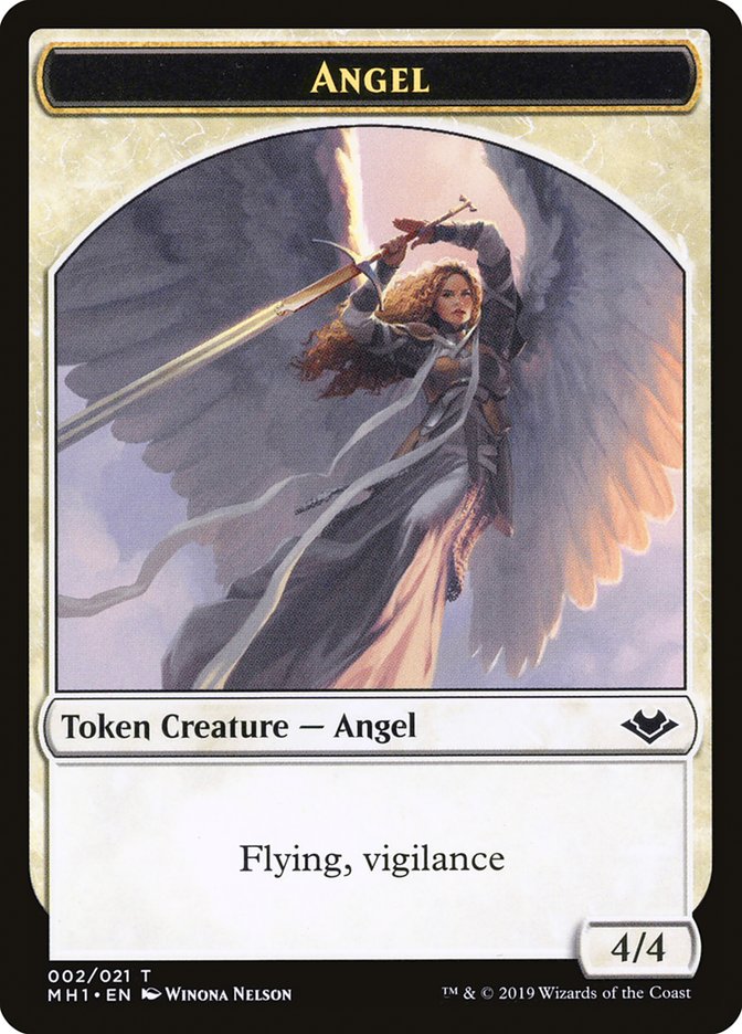 Shapeshifter (001) // Angel (002) Double-Sided Token [Modern Horizons Tokens] - Magic: The Gathering - Card Brawlers | Quebec | Canada |