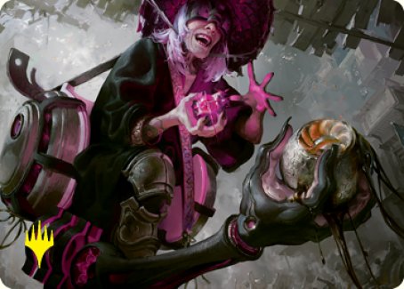 Undercity Scrounger Art Card (Gold-Stamped Signature) [Kamigawa: Neon Dynasty Art Series] - Magic: The Gathering - Card Brawlers | Quebec | Canada |