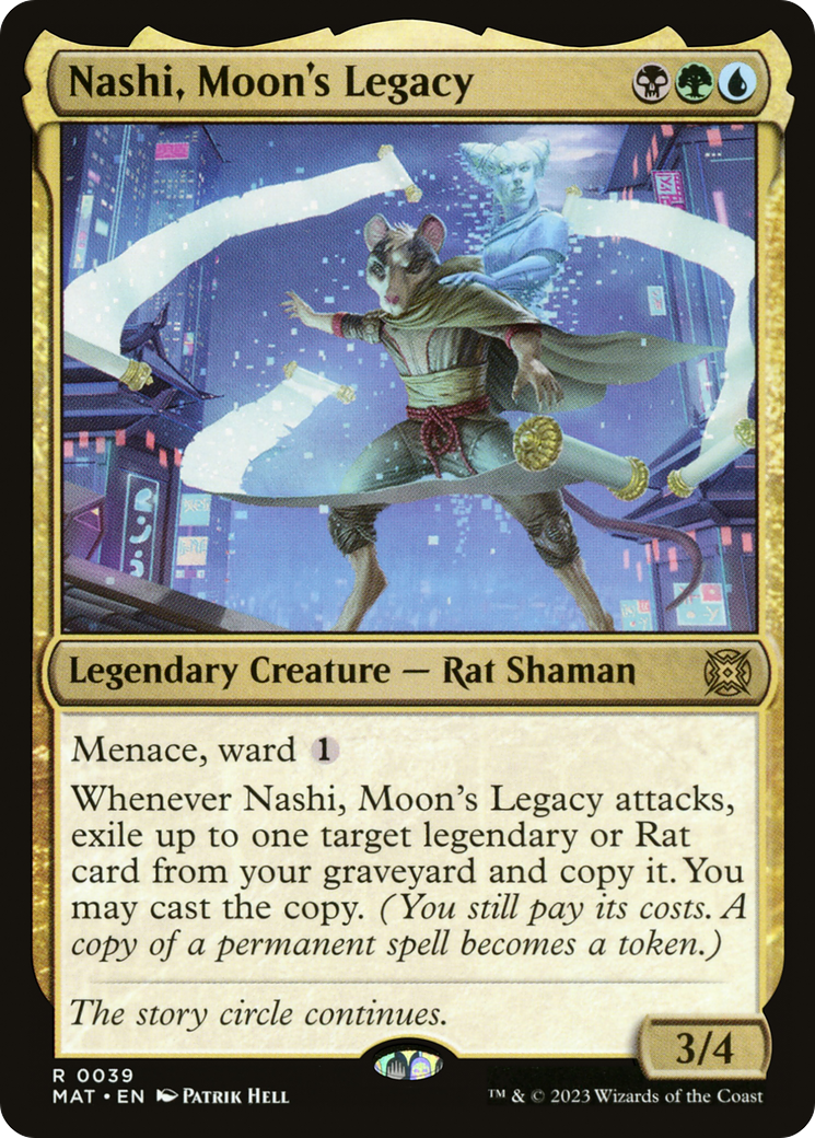 Nashi, Moon's Legacy [March of the Machine: The Aftermath] - Magic: The Gathering - Card Brawlers | Quebec | Canada |