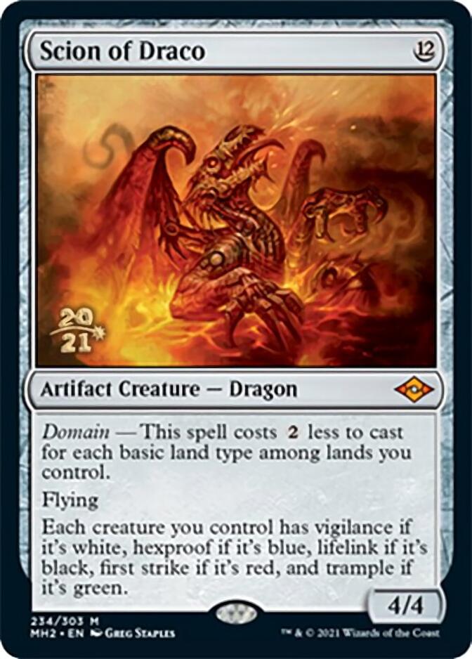 Scion of Draco [Modern Horizons 2 Prerelease Promos] - Magic: The Gathering - Card Brawlers | Quebec | Canada |