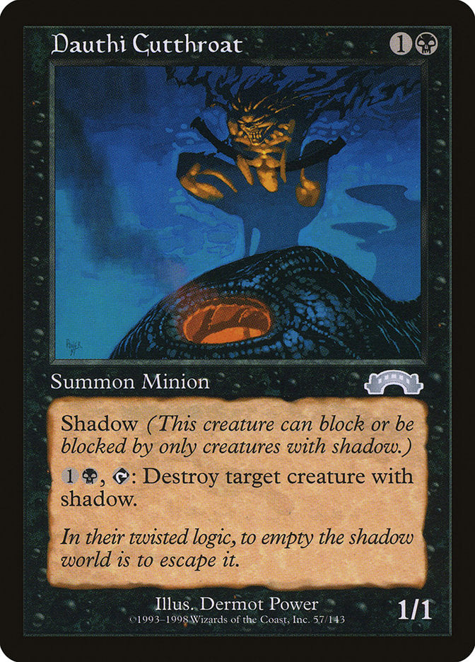 Dauthi Cutthroat [Exodus] - Magic: The Gathering - Card Brawlers | Quebec | Canada |