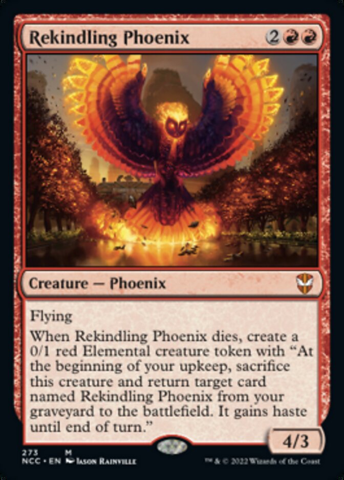 Rekindling Phoenix [Streets of New Capenna Commander] - Magic: The Gathering - Card Brawlers | Quebec | Canada |