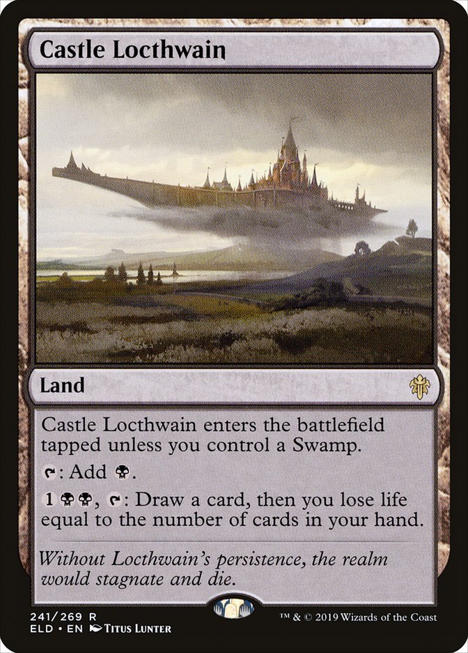 Castle Locthwain [Throne of Eldraine] - Magic: The Gathering - Card Brawlers | Quebec | Canada |