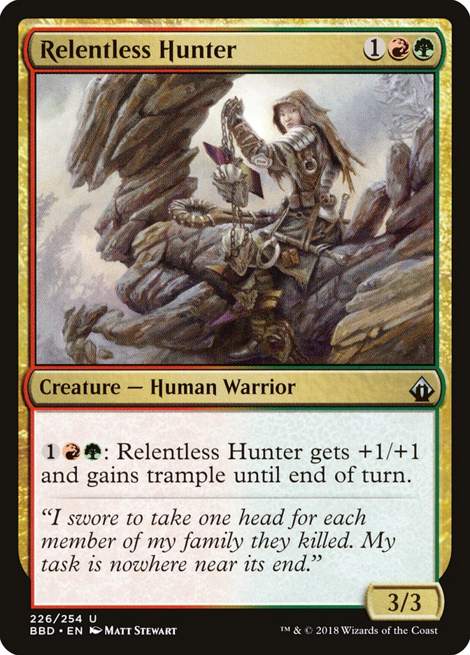 Relentless Hunter [Battlebond] - Magic: The Gathering - Card Brawlers | Quebec | Canada |