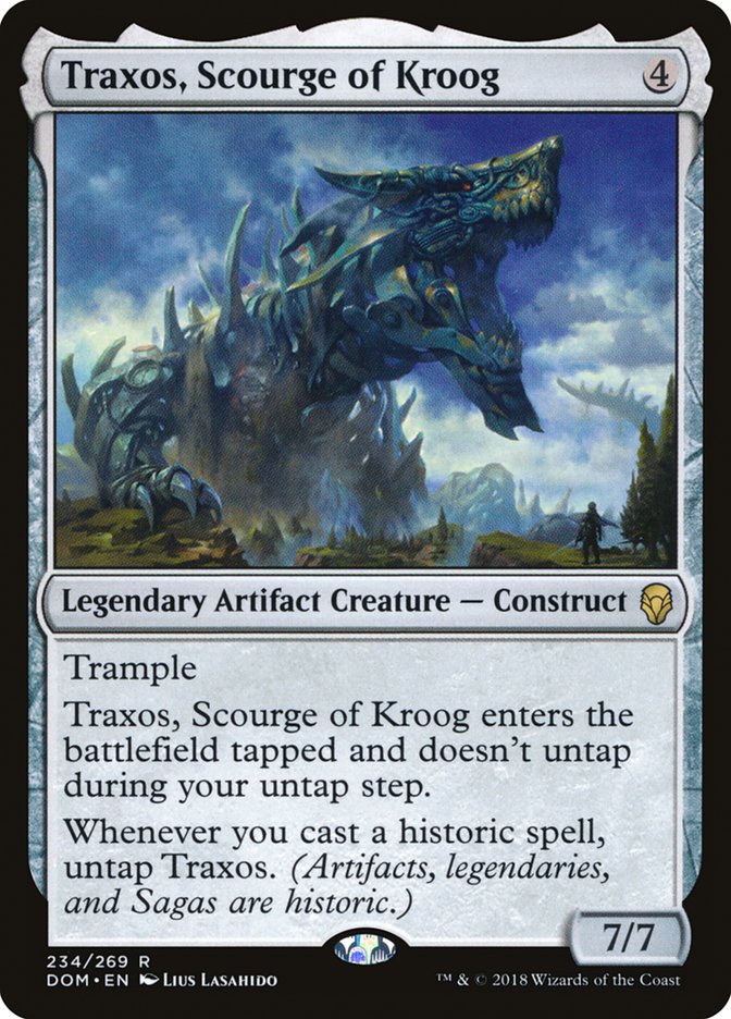 Traxos, Scourge of Kroog [Dominaria] - Magic: The Gathering - Card Brawlers | Quebec | Canada |