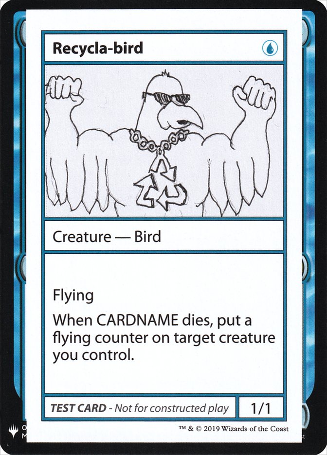 Recycla-bird [Mystery Booster Playtest Cards] - Magic: The Gathering - Card Brawlers | Quebec | Canada |