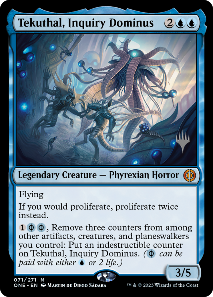 Tekuthal, Inquiry Dominus (Promo Pack) [Phyrexia: All Will Be One Promos] - Magic: The Gathering - Card Brawlers | Quebec | Canada |