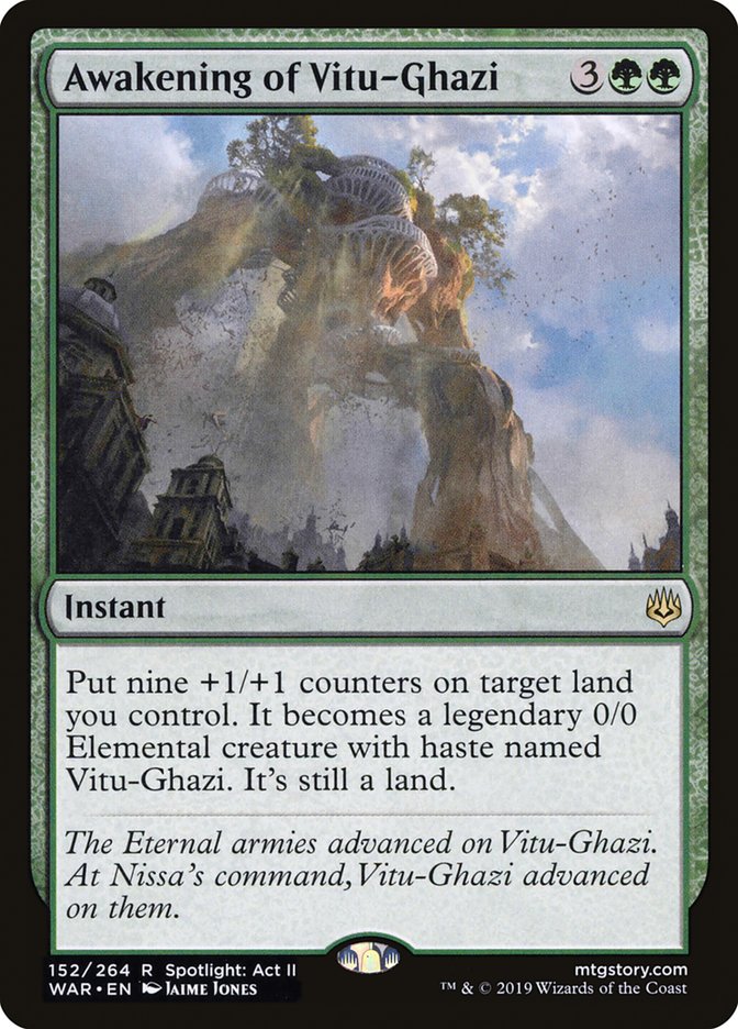 Awakening of Vitu-Ghazi [War of the Spark] - Magic: The Gathering - Card Brawlers | Quebec | Canada |