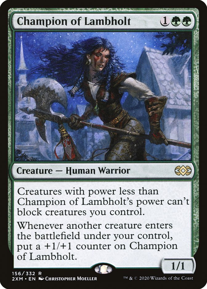 Champion of Lambholt [Double Masters] - Magic: The Gathering - Card Brawlers | Quebec | Canada |