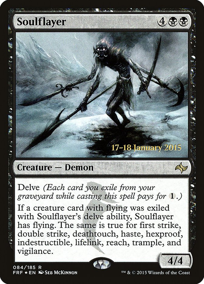 Soulflayer [Fate Reforged Prerelease Promos] - Magic: The Gathering - Card Brawlers | Quebec | Canada |