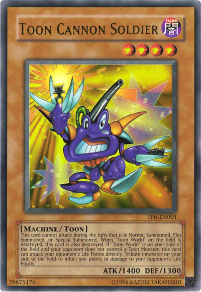 Toon Cannon Soldier [TP6-EN001] Ultra Rare - Yu-Gi-Oh! - Card Brawlers | Quebec | Canada |