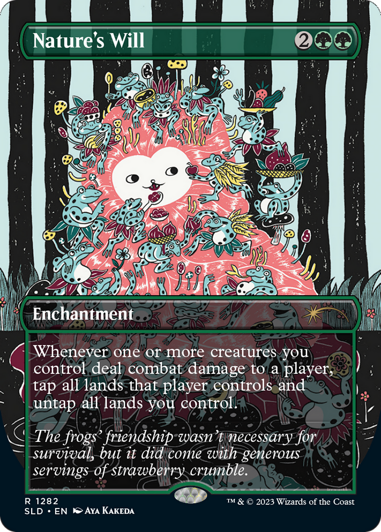 Nature's Will (Borderless) [Secret Lair Drop Series] - Magic: The Gathering - Card Brawlers | Quebec | Canada |