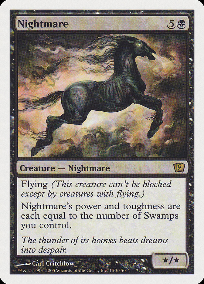 Nightmare [Ninth Edition] - Magic: The Gathering - Card Brawlers | Quebec | Canada |