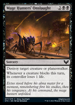 Mage Hunters' Onslaught [Strixhaven: School of Mages] - Magic: The Gathering - Card Brawlers | Quebec | Canada |