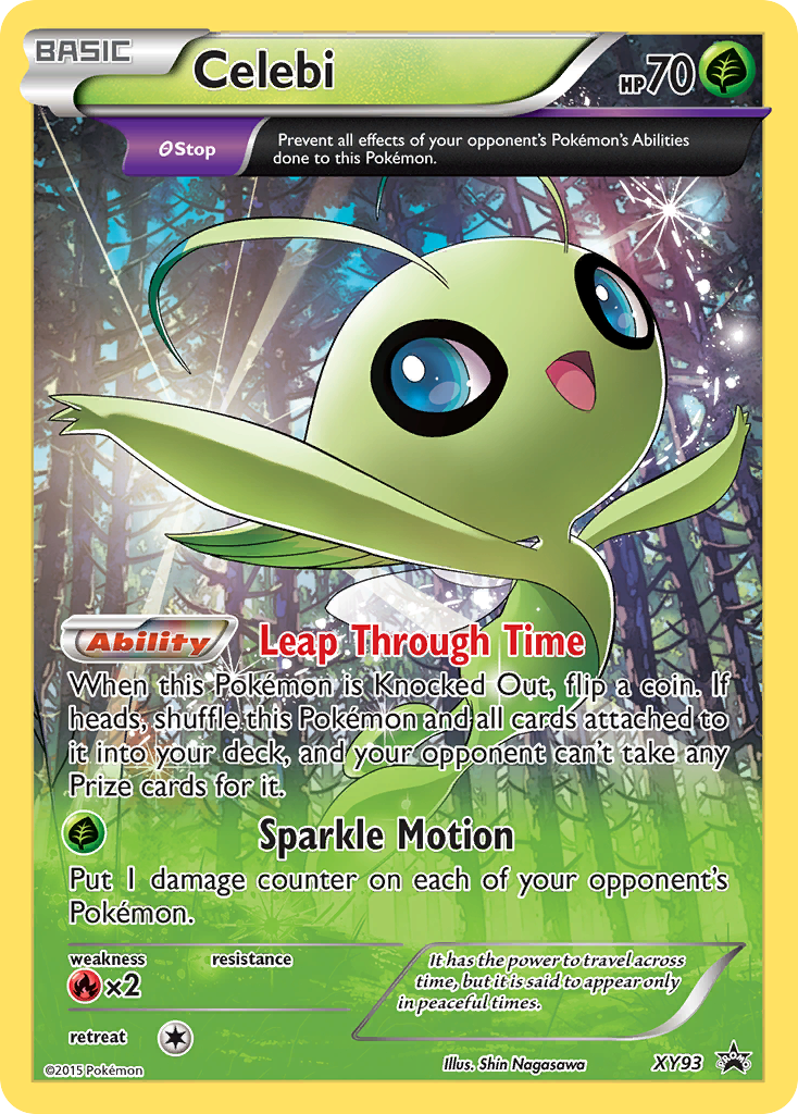 Celebi (XY93) [XY: Black Star Promos] - Pokémon - Card Brawlers | Quebec | Canada |