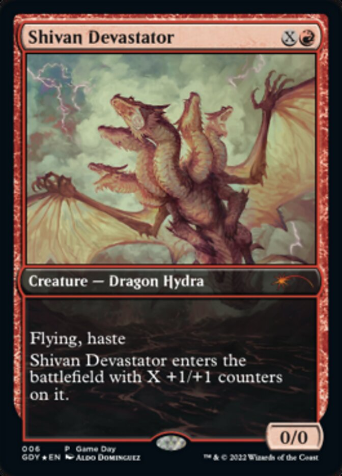 Shivan Devastator [Game Day 2022] - Magic: The Gathering - Card Brawlers | Quebec | Canada |