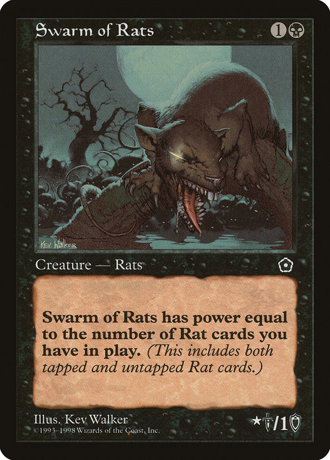 Swarm of Rats [Portal Second Age] - Magic: The Gathering - Card Brawlers | Quebec | Canada |