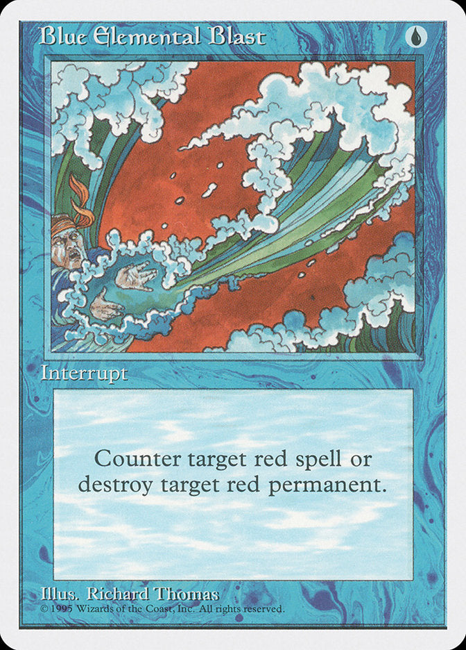 Blue Elemental Blast [Fourth Edition] - Magic: The Gathering - Card Brawlers | Quebec | Canada |