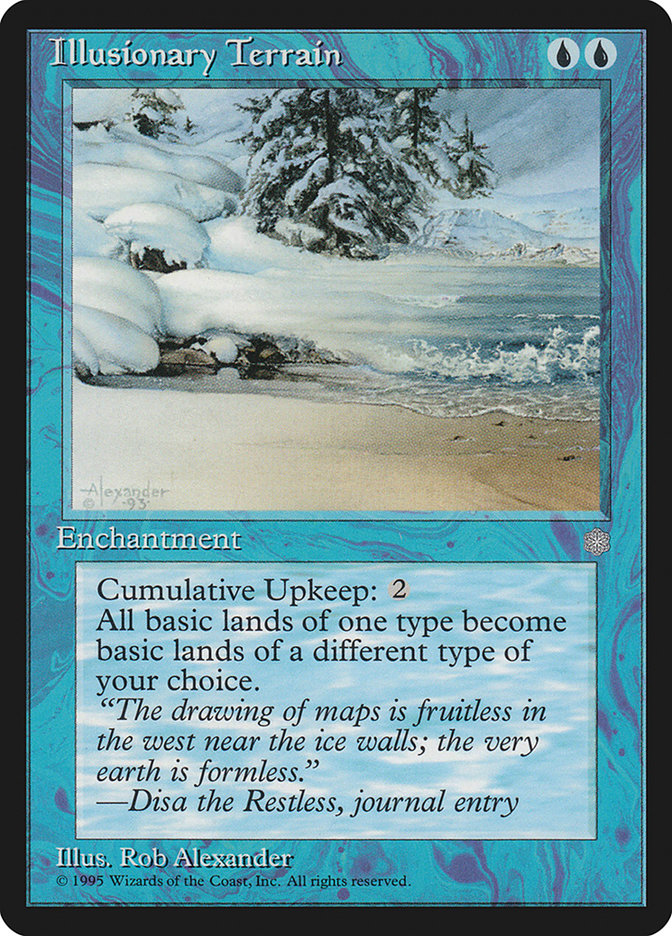 Illusionary Terrain [Ice Age] - Magic: The Gathering - Card Brawlers | Quebec | Canada |