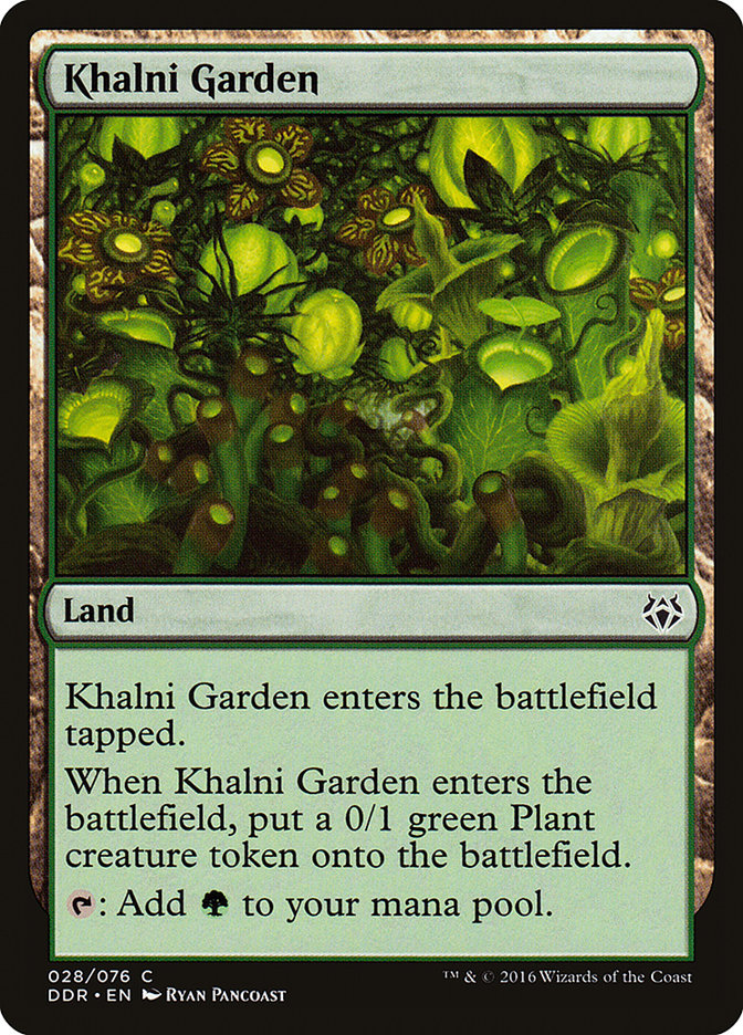 Khalni Garden [Duel Decks: Nissa vs. Ob Nixilis] - Magic: The Gathering - Card Brawlers | Quebec | Canada |