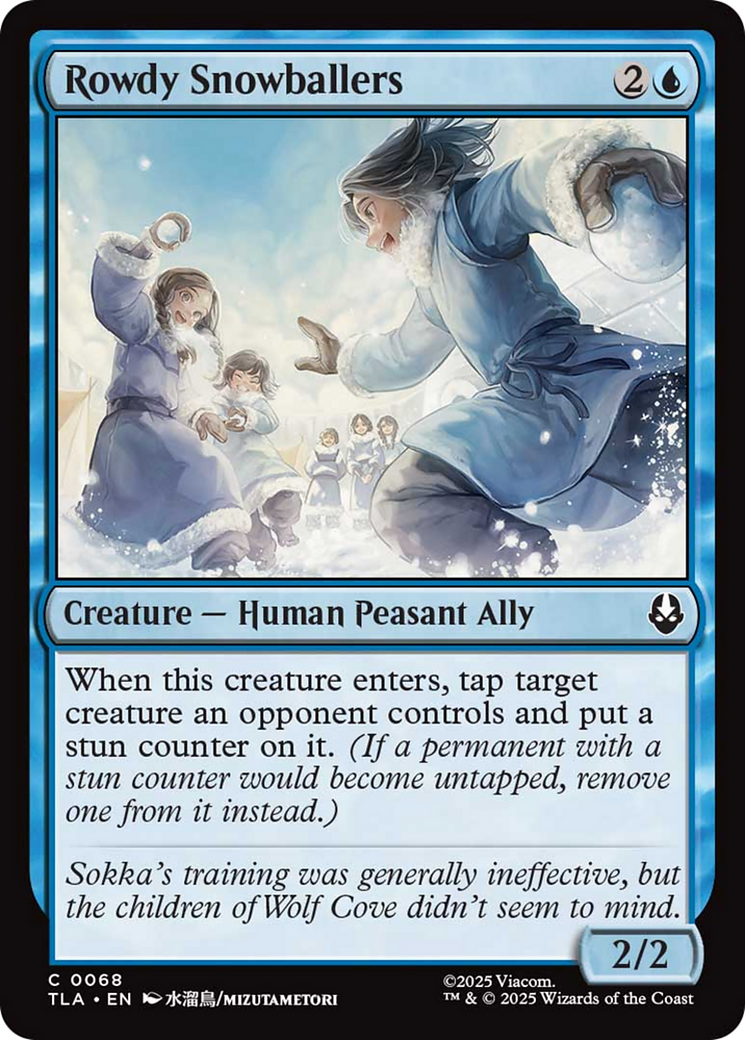Rowdy Snowballers [Avatar: The Last Airbender] - Magic: The Gathering - Card Brawlers | Quebec | Canada |