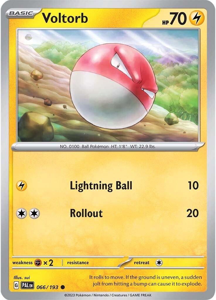 Voltorb (066/193) [Scarlet & Violet: Paldea Evolved] - Pokémon - Card Brawlers | Quebec | Canada |