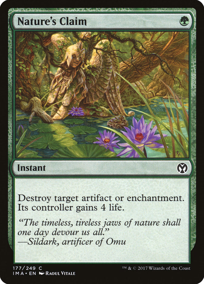 Nature's Claim [Iconic Masters] - Magic: The Gathering - Card Brawlers | Quebec | Canada |