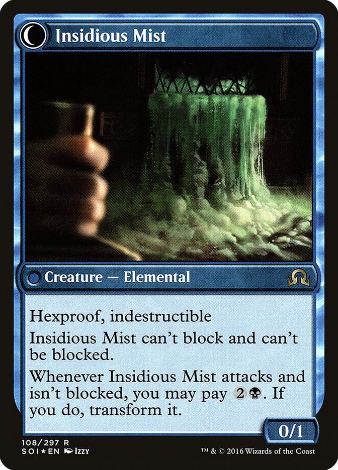 Elusive Tormentor // Insidious Mist [Shadows over Innistrad Prerelease Promos] - Magic: The Gathering - Card Brawlers | Quebec | Canada |