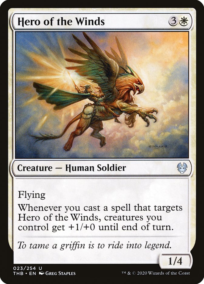 Hero of the Winds [Theros Beyond Death] - Magic: The Gathering - Card Brawlers | Quebec | Canada |