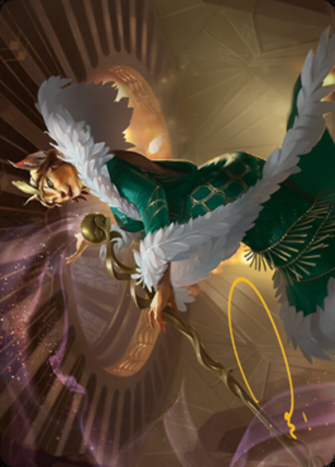 Kitt Kanto, Mayhem Diva Art Card (Gold-Stamped Signature) [Streets of New Capenna Art Series] - Magic: The Gathering - Card Brawlers | Quebec | Canada |