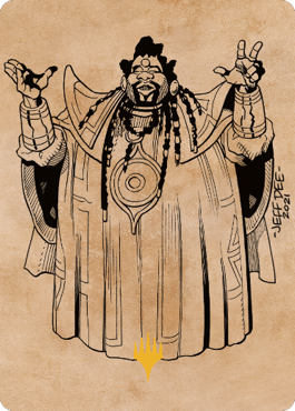 Alaundo the Seer Art Card (Gold-Stamped Signature) [Commander Legends: Battle for Baldur's Gate Art Series] - Magic: The Gathering - Card Brawlers | Quebec | Canada |