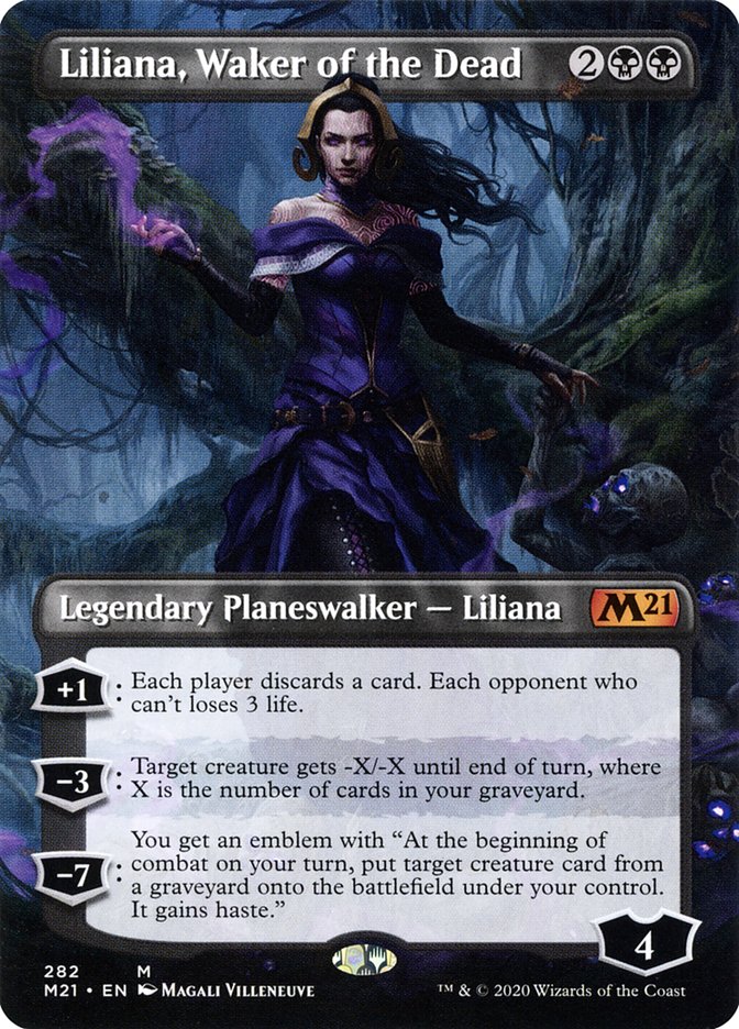 Liliana, Waker of the Dead (Borderless) [Core Set 2021] - Magic: The Gathering - Card Brawlers | Quebec | Canada |