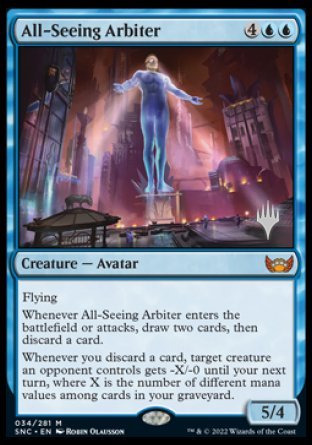 All-Seeing Arbiter (Promo Pack) [Streets of New Capenna Promos] - Magic: The Gathering - Card Brawlers | Quebec | Canada |