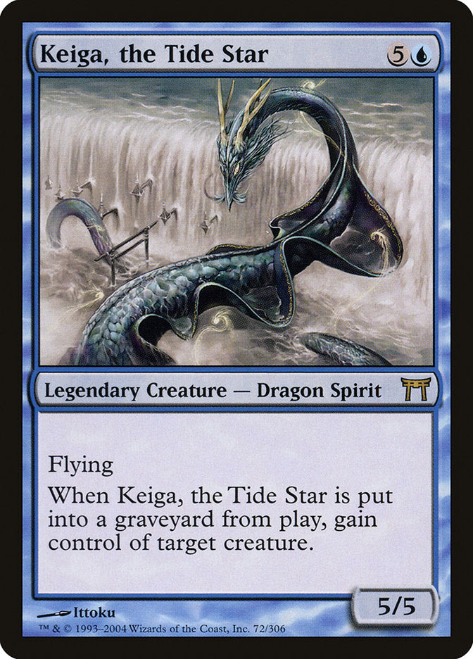 Keiga, the Tide Star [Champions of Kamigawa] - Magic: The Gathering - Card Brawlers | Quebec | Canada |