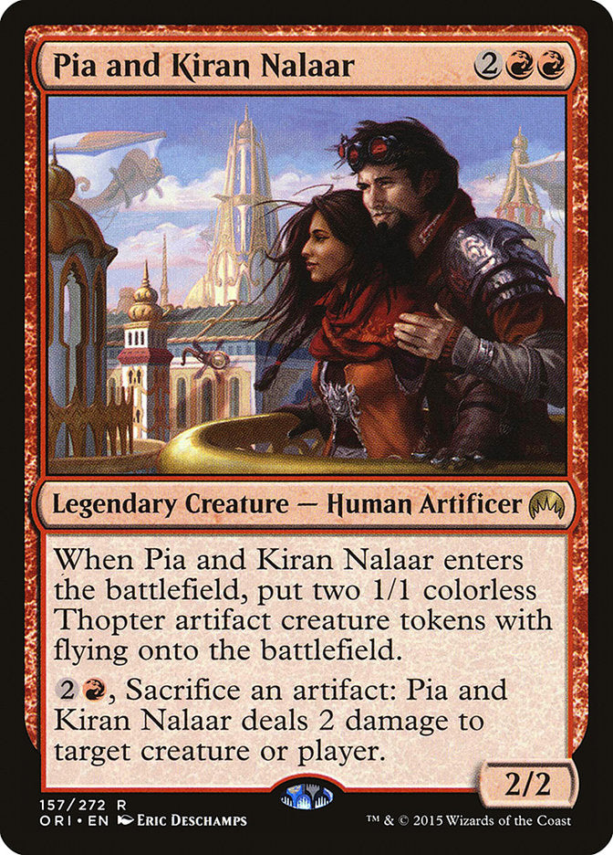Pia and Kiran Nalaar [Magic Origins] - Magic: The Gathering - Card Brawlers | Quebec | Canada |