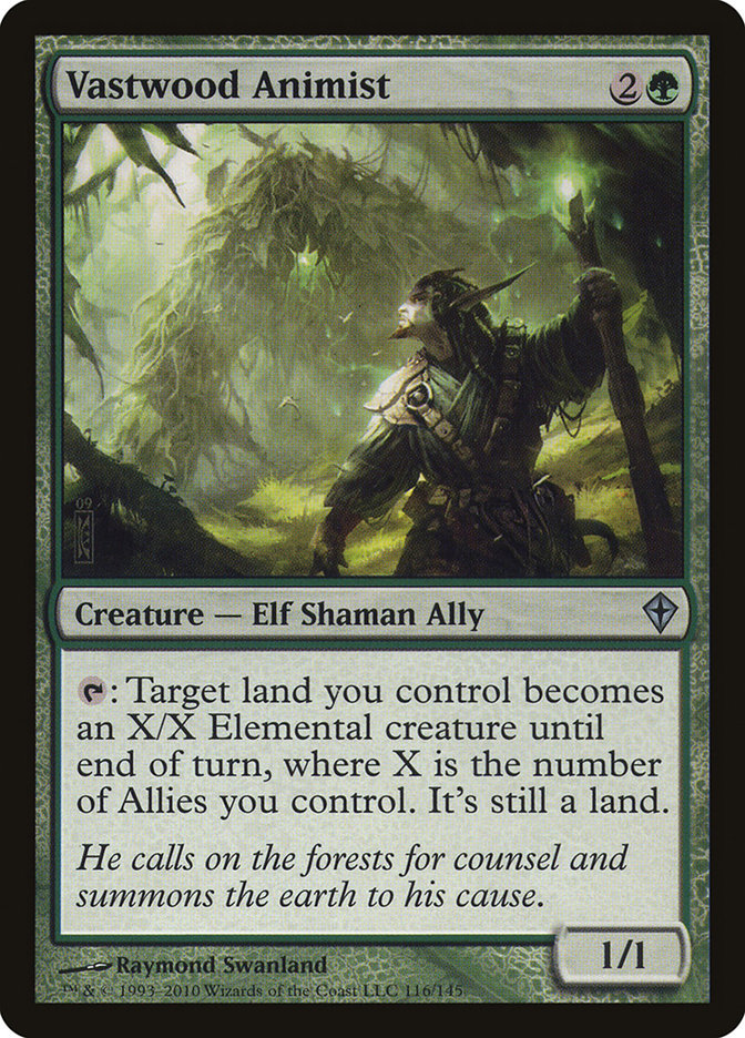 Vastwood Animist [Worldwake] - Magic: The Gathering - Card Brawlers | Quebec | Canada |