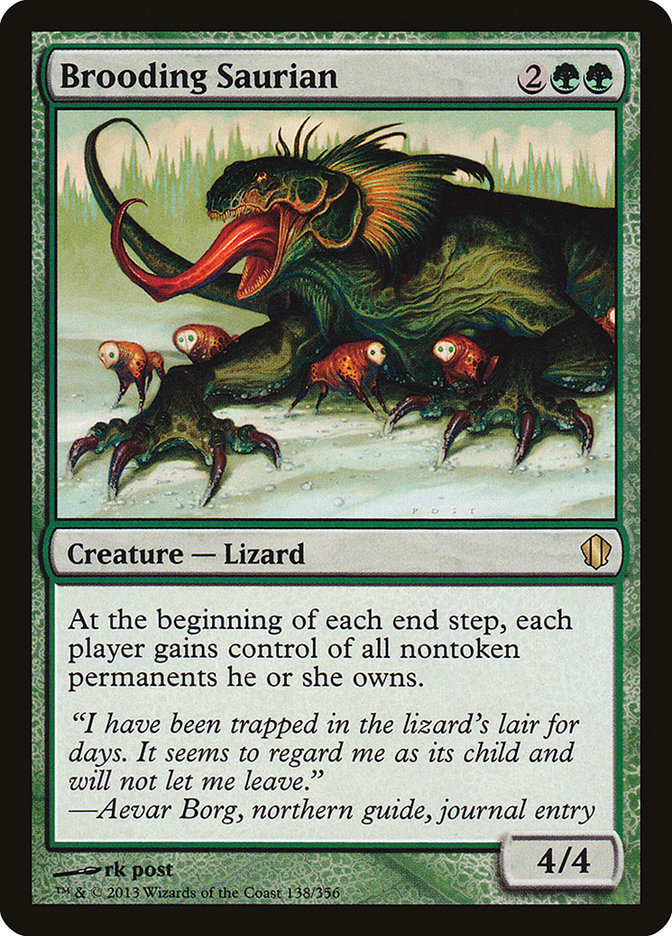 Brooding Saurian [Commander 2013] - Magic: The Gathering - Card Brawlers | Quebec | Canada |
