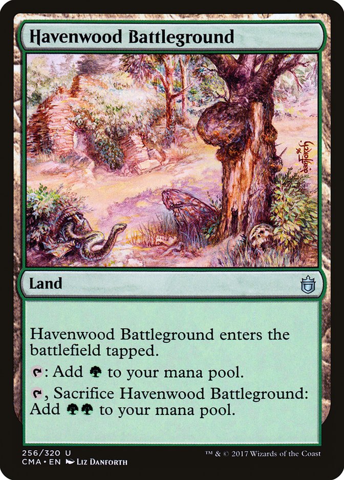 Havenwood Battleground [Commander Anthology] - Magic: The Gathering - Card Brawlers | Quebec | Canada |