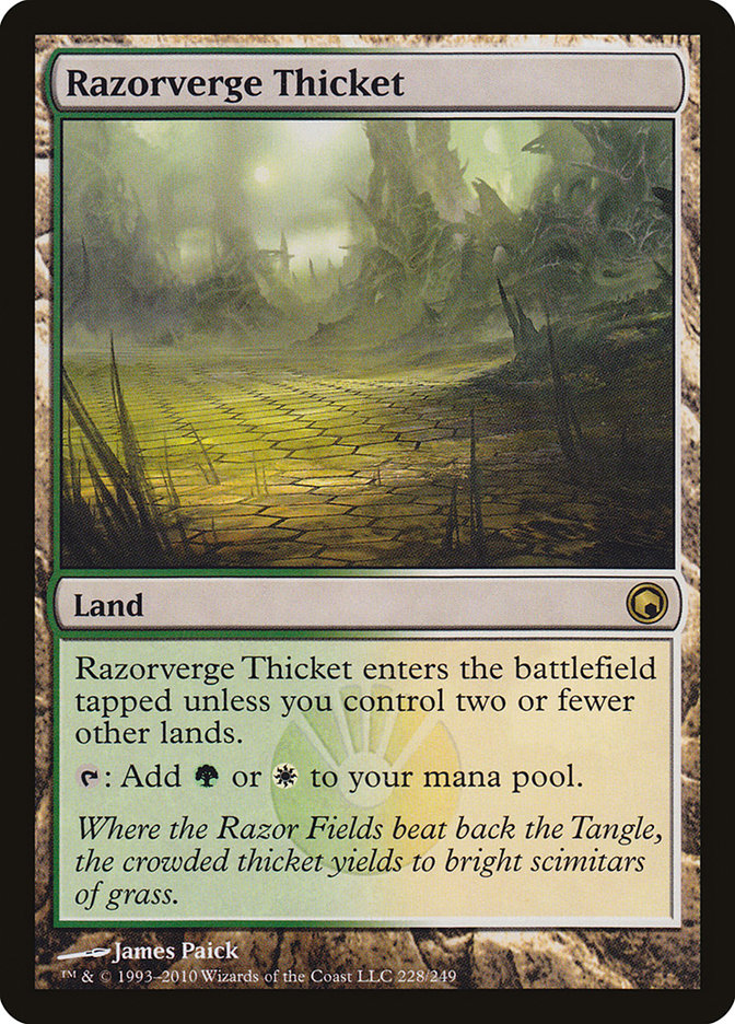 Razorverge Thicket [Scars of Mirrodin] - Magic: The Gathering - Card Brawlers | Quebec | Canada |