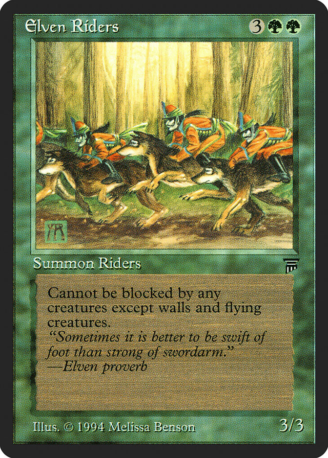 Elven Riders [Legends] - Magic: The Gathering - Card Brawlers | Quebec | Canada |