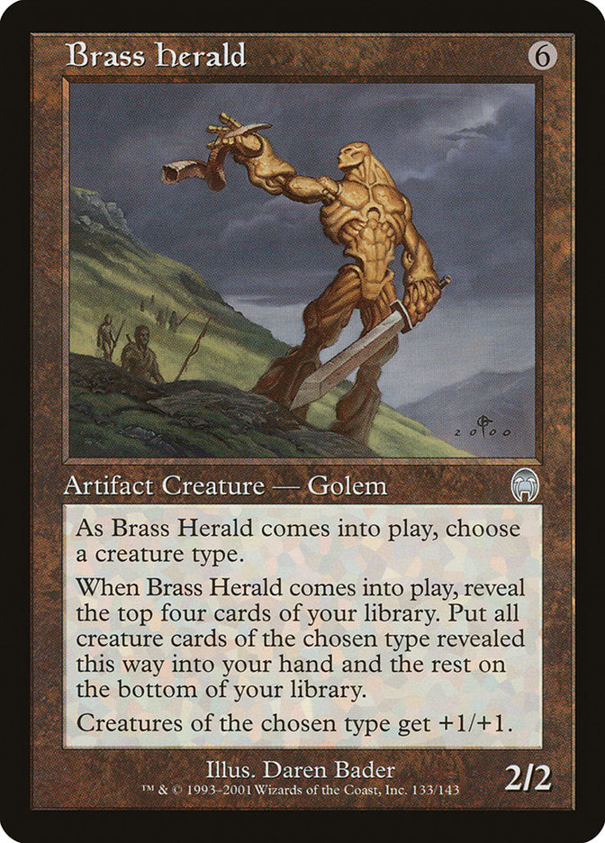 Brass Herald [Apocalypse] - Magic: The Gathering - Card Brawlers | Quebec | Canada |